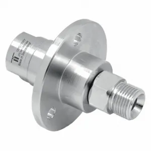 MOSMATIC 35.163 Rotary Union, Straight, Nickel-Plated Brass, 1 Passages, 3/8 Inch G M Rotating Shaft | CT3VHC 45NF35