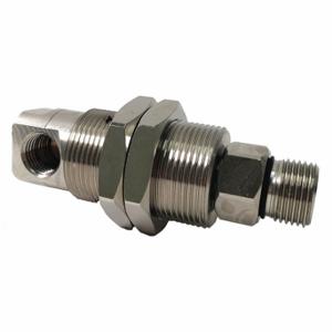 MOSMATIC 37.363 Rotary Union, Straight, Nickel-Plated Brass, 1 Passages, 3/8 Inch G M Rotating Shaft | CT3VGY 45NF37