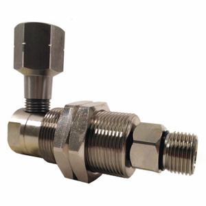 MOSMATIC 37.463 Rotary Union, Elbow, Nickel-Plated Brass, 1 Passages, 3/8 Inch G M Rotating Shaft | CT3VGH 45NF38
