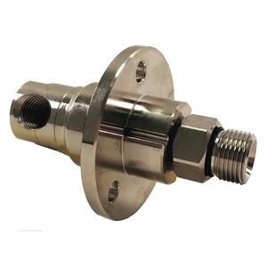 MOSMATIC 38.363 Rotary Union, Elbow, Nickel-Plated Brass, 1 Passages, 3/8 Inch G M Rotating Shaft | CT3VGG 45NF39