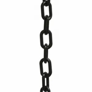 MR. CHAIN 51003-100 Plastic Cha Inch, Outdoor or Indoor, 2 Inch Size Size, 100 ft Length, Black | CT3WYA 52YA89