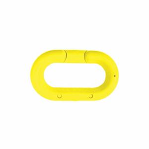 MR. CHAIN 51702-10 Chain Link, Outdoor or Indoor, 2 Inch Size, Yellow, Plastic, 10 Pack | CT3WVK 491A09