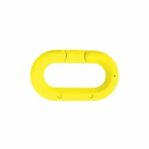 MR. CHAIN 51702-10 Chain Link, Outdoor or Indoor, 2 Inch Size, Yellow, Plastic, 10 Pack | CT3WVK 491A09