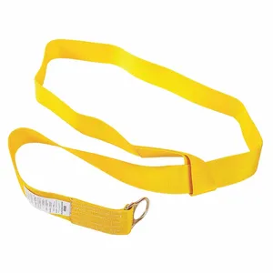 MSA 10002183 Strap, 10 ft. Anchorage Connector, Nylon, Yellow | CJ7YGP