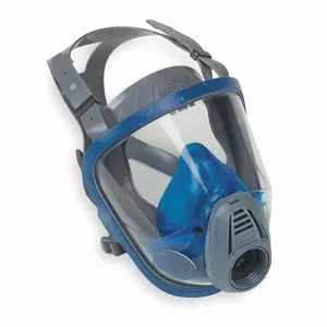 MSA 10031342 Gas Mask, Silicone, 4 Suspension Points, M Mask Size | CJ2GRM 1MBJ4