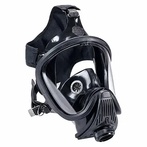 MSA 10043431 Facepiece Assembly, Non Nfpa, Black, Silicon, Large | CJ7QMZ