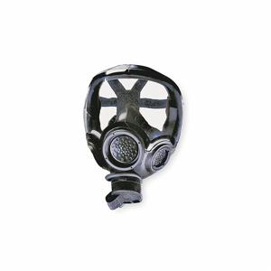 MSA 10051286 Gas Mask, Nose Cup, Hycar Rubber, 6 Suspension Points, S Mask Size | CJ2GRL 4DA79