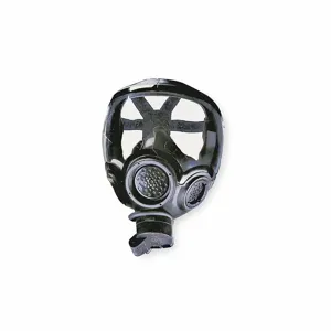 MSA 10051287 Gas Mask, Nose Cup, Hycar Rubber, 6 Suspension Points, M Mask Size | CJ2GRJ 4DA80