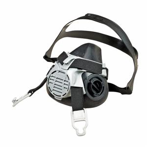 MSA 10102184 Half Mask Respirator, No Cartridges, Silicone, L Size, Reusable | CJ2JTJ 5JGE7