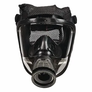 MSA 10075921 Facepiece, Large, Single, Pressure Demand, Hycar | CJ7QRK