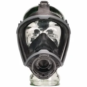 MSA 10156462 Facepiece, Fire Service, Medium, 5 Point Rubber | CJ7QUT