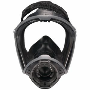 MSA 10188955 Vollgesichts-Atemschutzmaske, Gummi, Push-to-Connect, M-Maskengröße, Polyester, Kartuschen im Lieferumfang enthalten | CT3XFR 797PK6