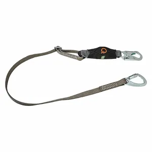 MSA 10193943 Shock Absorbing Lanyard, 13/16 Inch Size, 1 Leg | CJ7XEY