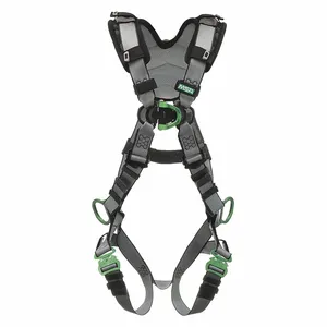 MSA 10194864 Harness, Standard, Back, Chest, Hip D Ring, Quick Connect, Shoulder Pad | CJ7TCH