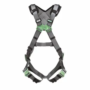 MSA 10194875 Harness, Super Extra Large, Back Hip D Ring, Quick Connect, Shoulder Pad | CJ7TCZ