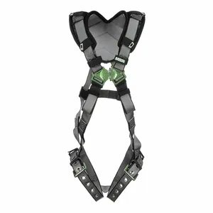 MSA 10194889 Harness, Standard, Back D Ring, Tongue Buckle, Shoulder Pad | CJ7TCB