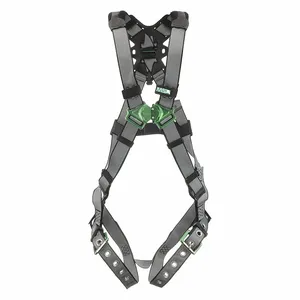 MSA 10195092 Harness, Standard, Back D Ring, Tongue Buckle | CJ7RQC