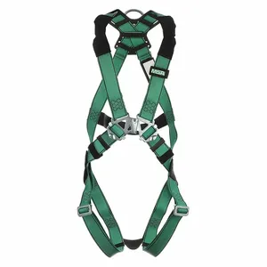 MSA 10197196 Harness, Standard, Back D-Ring, Qwik-Fit Leg Strap | CJ7RXT