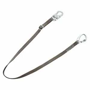 MSA 10201452 Positioning Lanyard, Steel Snap Hook, Steel Snap Hook, 6 Ft Length, 310 Lb Capacity | CT3XHT 197EK8