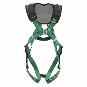 MSA 10206095 Harness, Super Extra Large, Back D-Ring, Tongue Buckle | CJ7RYU