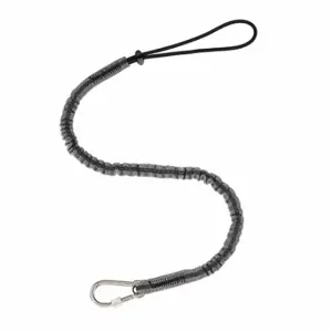 MSA 10207285 Tool Lanyard, Clear, Carabiner, Steel, Hand Tools | CT3XKF 60UH39