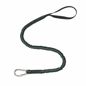 MSA 10207288 Tool Lanyard, Clear, Carabiner, Steel, Hand Tools | CT3XKE 60UH42