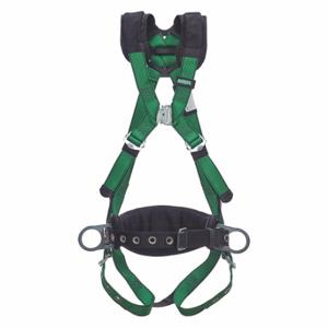 MSA 10207734 Fall Protection Harness, Climbing/Confined Spaces/Positioning, Mating, Size M/L | CT3XGK 60PT55