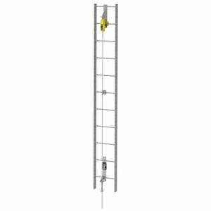 MSA 30906-00 Vertical Ladder Lifeline Kit, Trailing, Steel, Auto, 60 ft Lengthifeline Length | CT3XHK 800D23