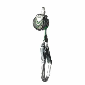 MSA 63011-00A Personal Fall Limiter, Latchway Mini, 6 ft. Line Length, Al36CL, With Carabiner | CJ7VYW