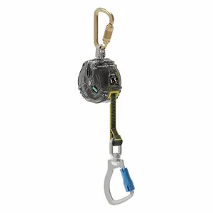 MSA 63013-00C Personal Fall Limiter, Latchway, 10 ft. Line Length, Web, Aluminum Carabiner | CJ7VZJ