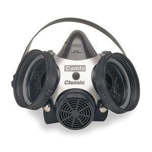 MSA 4LR30-4LR74 Half Mask Respirator Kit, P100 Filter, Hycar Rubber, L Mask Size | CJ2JVH 349JW9