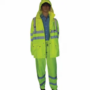 MTS SAFETY A-493-3M-XL Rain Coat | CT3XLX 344HH5