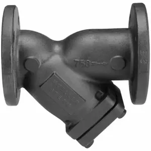 MUELLER STEAM 21/2 758N Iron Body flanged Y Type Strainer Cast Iron 2 1/2 In | AB3DYP 1RNH6