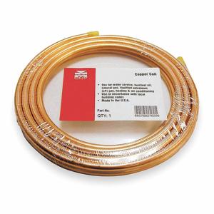 MUELLER INDUSTRIES 656R Copper Tubing, Type ACR, Coil, 1/2 Inch Size, 50 ft. Length | CH9XXV 3P672