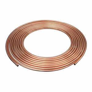 MUELLER INDUSTRIES D 08100P Copper Tubing, Type ACR, Coil, 1/2 Inch Size, 100 ft. Length | CH9XUE 4WTC2