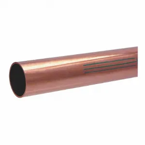 MUELLER INDUSTRIES KH10002 Copper Tubing, Type K, Straight, 1 Inch Size, 2 ft. Length, 1 Inch Inside Dia. | CH9XWM 4WTP9