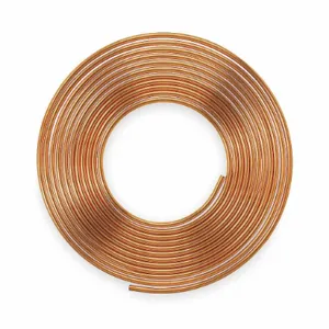 MUELLER INDUSTRIES KS03060 Copper Tubing, Type K, Coil, 3/8 Inch Size, 60 ft. Length, 0.049 Inch Wall Thickness | CH9XTQ 2LKL1