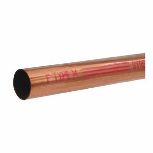 MUELLER INDUSTRIES MH04002 Copper Tubing, Type M, Straight, 1/2 Inch Size, 2 ft. Length | CH9XUC 4WTK4