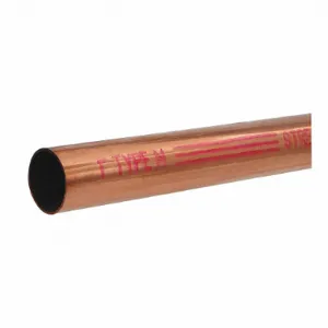 MUELLER INDUSTRIES MH10005 Copper Tubing, Type M, Straight, 1 Inch Size, 5 ft. Length, 1 Inch Inside Dia. | CH9XXE 4WTK9