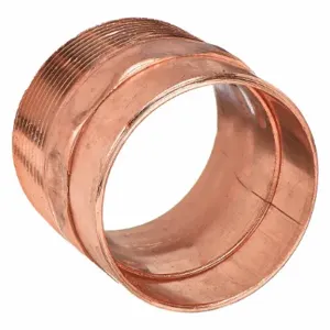 MUELLER INDUSTRIES A 07094 Copper To Pipe Adapter Cast Brass 2 In | AE6PEF 5UGA8