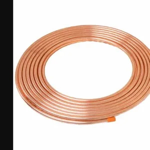 MUELLER INDUSTRIES 656R Copper Tubing, Type ACR, Coil, 1/2 Inch Size, 50 ft. Length | CH9XXV 3P672