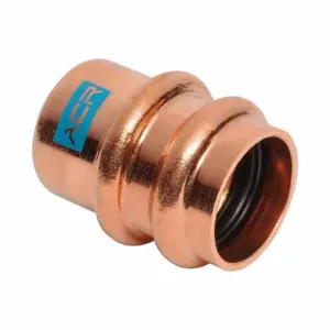 MUELLER STREAMLINE RP07009 Refrigeration Press Fitting, Copper, Press Fit | CP2HKN 787WN7