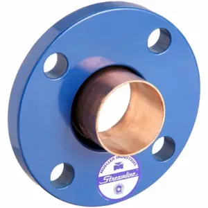 MUELLER STREAMLINE W 02802NL Copper Flange, Wrot Copper, Cup X Flange, 3 Inch Copper Tube Size, For 3 1/8 Inch Tube Od | CU4TLK 788GR5