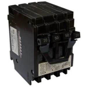 MURRAY MP250220 Molded Case Circuit Breaker, 50 A, 240 VAC, 10 kAIC @ 240 VAC | AG8RRP