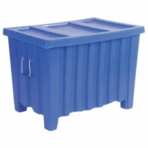 MYTON INDUSTRIES 4LMC6 Container 14 Cu.-ft. 500 Lbs. Blue | AD8PQN