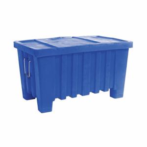 MYTON INDUSTRIES 4LMD1 Container 8.7 Cu.-ft. 350 Lbs. Blue | AD8PQT