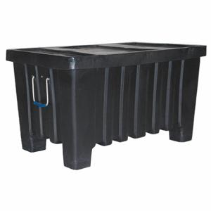 MYTON INDUSTRIES 4LMD3 Container 8.7 Cu.-ft. 550 Lbs. Black | AD8PQV