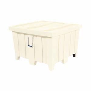 MYTON INDUSTRIES MTD-1WHITE Container 23 Cubic Feet 800 Lb. White | AF4NEC 9CVU3