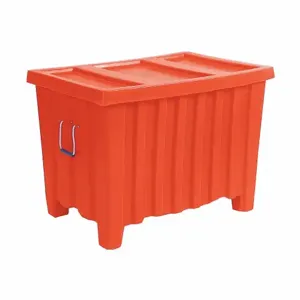 MYTON INDUSTRIES MTE-2LORANGE Container 14 Cu.-ft. 500 Lbs. Orange | AF3XKQ 8EC23