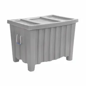 MYTON INDUSTRIES MTE-2LGRAY Container 14 Cu.-ft. 500 Lbs. Gray | AF4BZP 8PH53